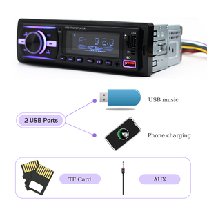 Hisound Prix Bas 920 1DIN Multifonctionnel 7388 Ic Lecteur MP3 USB pour Voiture avec 2 USB Charge Rapide Radio MP3 pour Voiture - Product Image 2