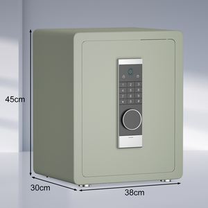 Coffre-fort mural fin et sécurisé avec lecteur d'empreintes digitales, boîte de rangement secrète colorée pour hôtel, <span class=keywords><strong>maison</strong></span>, bureau - Product Image 3