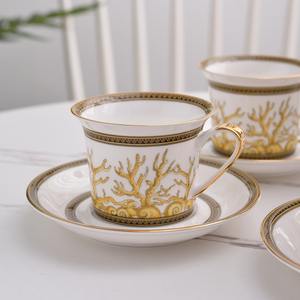 15 pièces – Nouveauté : Service à café et thé de luxe en porcelaine, style Europe occidentale, idéal pour mariages et usage domestique – Cadeau de Noël - Product Image 3