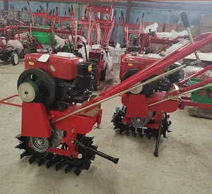 Mini-motozappa piccola aratura a mano agricola e trenching macchina rotativa da giardino - Product Image 3