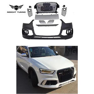 Kit carrosserie diffuseur lèvre arrière <span class=keywords><strong>de</strong></span> calandre <span class=keywords><strong>de</strong></span> pare-chocs <span class=keywords><strong>de</strong></span> voiture à <span class=keywords><strong>prix</strong></span> compétitif 2012-2015 pour Audi Q3 mise à niveau vers le kit carrosserie <span class=keywords><strong>RS3</strong></span> - Product Image 3
