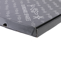 Boîte d'expédition recyclable avec structure ondulée pliable, impression personnalisée disponible pour les produits de vente au détail
