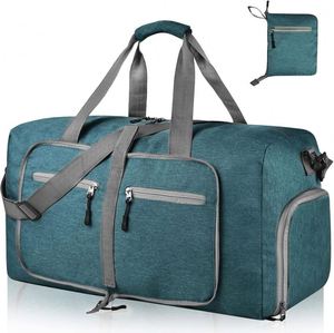 Free Sample Hot Selling Custom Logo <b>Waterproof</b> Luggage <b>Bag</b> Large Packable Sport Gym Travel Duffle <b>Bag</b> Foldable <b>Duffel</b> <b>Bags</b> - Product Image 1