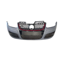 Ensemble de pare-chocs avant d'occasion avec calandre compatible OE 1K0807217RGRU, pièces de carrosserie de remplacement automobile pour Volkswagen Golf 5 Golf V GTI 1K