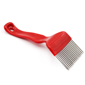 Herramienta Manual de colmena Apicola, 18 agujas, tenedor para destapar, suministros de apicultura de plástico de acero inoxidable para granjas de abejas, nuevo - Product Image 2