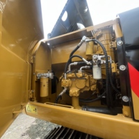Excavatrice Caterpillar CAT323D2L d'occasion, faible nombre d'heures de fonctionnement, moteur d'origine, pompe en bon état, excavatrice CAT 323D2L d'occasion