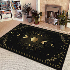 Alfombra Rectangular de Lujo Estilo <span class=keywords><strong>Tarot</strong></span> para Sala de Estar Grande <span class=keywords><strong>Tapete</strong></span> para Decoración de Hotel y Estancia <span class=keywords><strong>Tapete</strong></span> para Puerta de Casa - Product Image 1