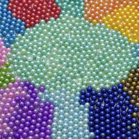 Perles d'eau douce naturelles rondes lisses sans trou, 16 couleurs, environ 3-4 mm, vente en gros Muses Jewels, pour la fabrication de bijoux