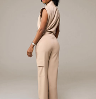 Nouvel ensemble extensible 2 pièces pour femmes : Tenue de bureau formelle et uniforme de travail extensible