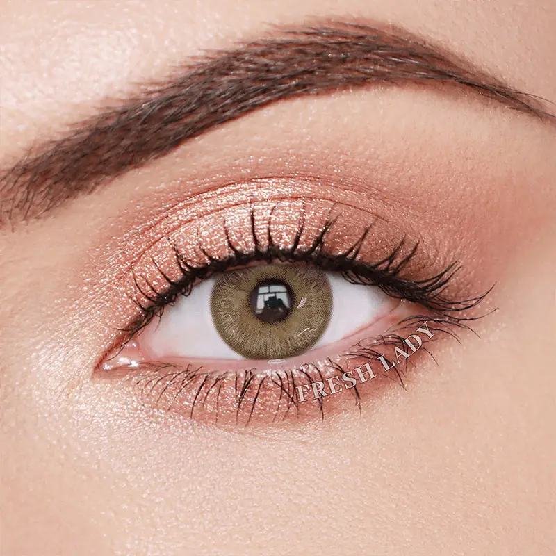 Wildness Brown eyes natural colour contact lens