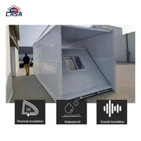 Maison Modulaire Conteneurisée en Bois Pliable de Luxe Moderne (10ft, 20ft, 40ft) – Kits Préfabriqués pour Chambre à Coucher – Prix Compétitifs