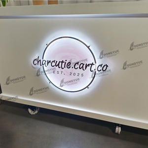 Gerobak Permen Mobile Custom dari Logam, Lipat, dengan Papan Tanda LED Akrilik - Product Image 6