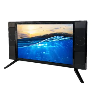 TV LED 12V DC 15 17 19 21.5 23 24 Polegadas TV Digital Tamanho Pequeno Televisão LCD Pequena de Alta Definição