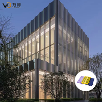 Panneau de revêtement mural extérieur en alliage d'aluminium perforé, panneau de façade en aluminium, tôle métallique perforée, mur-rideau pour villa