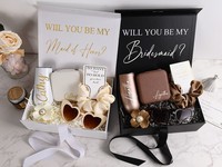 Dossiers pliables personnalisés en papier écologique, matériaux recyclés, cadeaux de mariage, fermeture magnétique de luxe