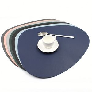 Wipeable Pu Leather Place Household Mats <b>for</b> Kitchen Dining <b>Table</b> Non-Slip Easy Clean <b>Placemat</b> - Product Image 4
