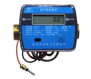 Compteur de chaleur numérique intelligent BTU avec sortie d'impulsion RS485 \ MBUS Débitmètre à ultrasons