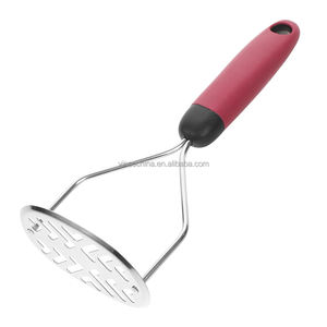 Herramienta trituradora manual de patatas para puré de alimentos sin esfuerzo para frutas y verduras de aguacate Agarre ergonómico - Product Image 5