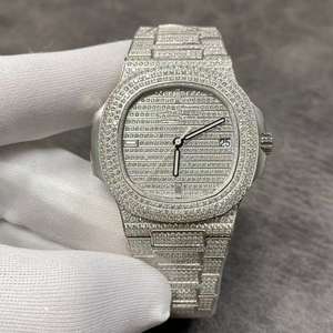 Luxury Fashion <b>Watches</b> with <b>Mechanical</b> Movement & White Gold Band Pointer Dial-Wholesale 2026 Collection Bags Perfume Abaya More - Product Image 1