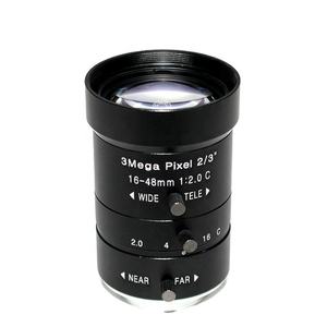 Lente CW de 16-48 mm, 3MP, Varifocal, con Iris Manual, Montura CS C de <span class=keywords><strong>2</strong></span>/<span class=keywords><strong>3</strong></span>\", para Cámaras de Seguridad CCTV - Product Image 1