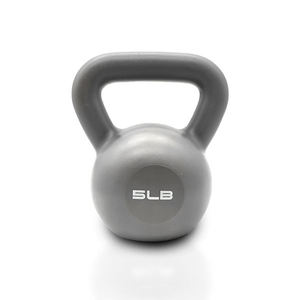 Women's 15lbs <b>Kettlebell</b> <b>Set</b> Vinyl Coated Wide Handle for Home - Product Image 6