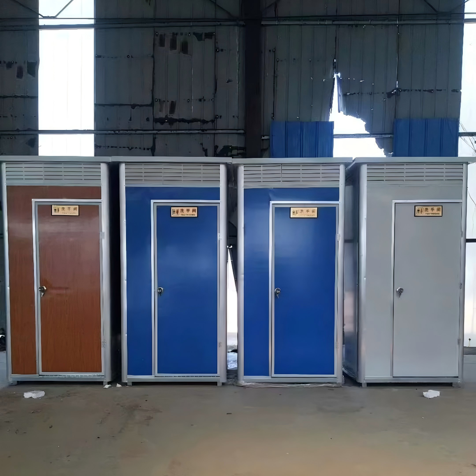 Wc Unit Clips Prefabricated Modular Mobile Toilet With Shower Room Portable Outdoor ...