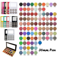 Palette de Fards à Paupières Nude Vegan DIY à Pigmentation Élevée Magnétique, Emballage Marque Privée, Conteneur Vide Cosmétique de Maquillage Personnalisé en Gros