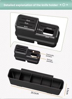 Étagère à vaisselle de cuisine, support à assiettes, rangement pour vaisselle, organisateur multi-niveaux en acier inoxydable avec porte-couverts pour comptoir
