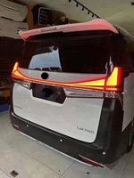 2008-2014 Vellfire LM Conversion Bodykit New Facelift Bumper Guard Mise à niveau vers les pare-chocs de voiture LX Condition