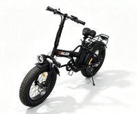 Scooter électrique léger et pratique avec boîte de rangement arrière, vélo électrique pour adultes, mini vélo électrique portable