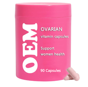 GMP Stock en gros d'usine Capsule vitaminique de soutien ovarien pour femmes Ovulation saine Régularité du cycle ovarien Supplément hormonal - Product Image 1