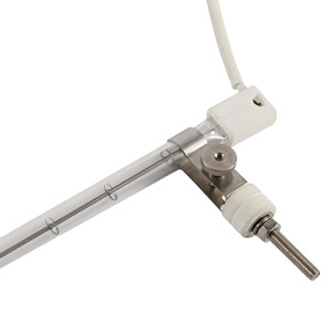 Tubos de calefacción de elemento de alambre de tungsteno halógeno medio blanco para equipo de secado calentador de cuarzo infrarrojo lámpara IR - Product Image 1