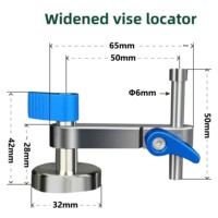 Support de fixation magnétique réglable à levier de dégagement rapide pour pièces CNC, positionneur parallèle à aspiration, étau auto-centrant auxiliaire
