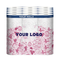 Rouleau de papier toilette OEM/ODM personnalisable, doux, respectueux de la peau, jetable, pour la maison et l'hôtel, commande en gros