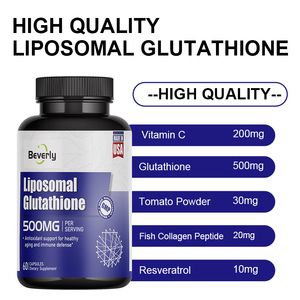 OEM Hot Sale L-Glutathion Reduziert L Glutathion 99% Pulver Haut Glutathion Pulver Bulk - Product Image 2