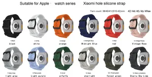 สายนาฬิกาซิลิโคนขายส่งจากโรงงานสำหรับ Apple Watch Series 10 11 46 มม., 42 มม. SE 44 มม. Ultra 49 มม. สายนาฬิกาแบบสปอร์ต - Product Image 4