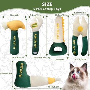 Wholesale Repair Tool Design Catnip Interact <b>Cat</b> Plush <b>Toy</b> - Product Image 5