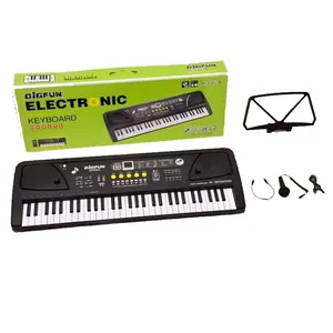 नवीनतम संगीत साधन खिलौना 61 चाबियाँ यूएसबी इलेक्ट्रॉनिक कीबोर्ड पियानो के साथ माइक्रोफोन