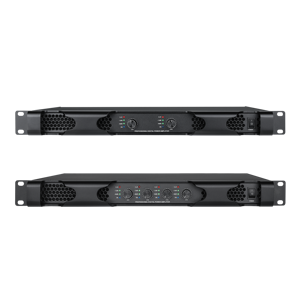 เครื่องขยายเสียงดิจิตอลแบบพกพาสำหรับดีเจ รุ่น BD26/46 1U Rack Class D 2/4 แชนแนล 2400W 8 โอห์ม สำหรับงานแสดงบนเวทีดีเจ  ขายส่งแบบ OEM - Product Image 1