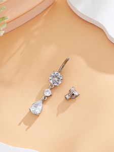 Graziosi <span class=keywords><strong>Piercing</strong></span> per <span class=keywords><strong>Ombelico</strong></span> Pendenti 14G a Goccia d'Acqua per Donne, Anello per <span class=keywords><strong>Ombelico</strong></span> in Acciaio Inossidabile, Gioielli per <span class=keywords><strong>Piercing</strong></span> all'<span class=keywords><strong>Ombelico</strong></span> - Product Image 6