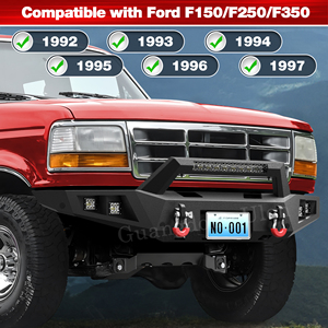 ULON <span class=keywords><strong>Prix</strong></span> d'usine Fit 1992-1997 F150 F250 <span class=keywords><strong>F350</strong></span> Pare-chocs avant et arrière Accessoires tout-terrain Pickup Truck Bumper pour <span class=keywords><strong>Ford</strong></span> - Product Image 2