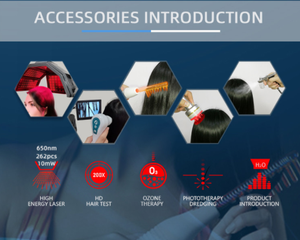 Máquina de Belleza 5 en 1 de Alta Calidad para el Cabello y Cuero Cabelludo, Detector Vertical de Piel y Cabello, Restauración y Crecimiento del Cabello, para la Pérdida de Cabello - Product Image 2