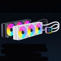 Refroidisseur de processeur SNOWMAN 360 mm compatible avec les plateformes LGA1700 1200 AM4 AM5, dissipateur thermique en cuivre pour PC de jeu