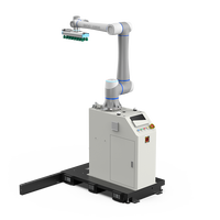 Robot Kolaboratif Enam Sumbu 220V Berkapasitas Tinggi untuk Peralatan Palletizing Industri, Robot Palletizer Penumpuk Karton