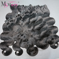 Cabello Humano Vietnamita Virgen SDD Liso Natural de 8 a 30 Pulgadas, Doble Trama Superior, Color Negro, Proveedor de Cabello Humano, Paquetes de Cabello Humano