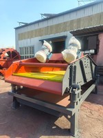 Machine de criblage vibrant de haute qualité pour sable et pierres, machine de déshydratation vibrante linéaire pour sable fin