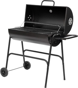 Barbecue Affumicatore da Esterno a Carbonella Colore Nero - Product Image 2