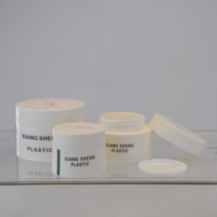 Pots en plastique à couvercle vissé pour beurre corporel, contenants cosmétiques pour crème 10 ml, options disponibles pour soins de la peau 3 ml et 5 ml