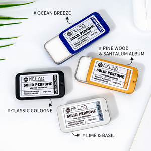 Set de Regalo Vegano, Ecológico y Natural de Marca Privada OEM, Barra de Perfume Sólida Portátil para Viaje, Bálsamo de Colonia Sólida para Hombres y Mujeres - Product Image 5