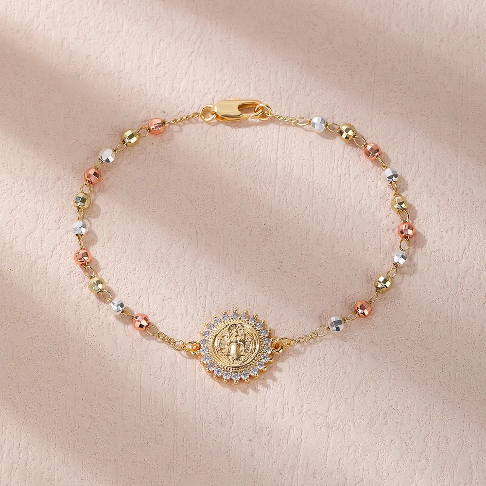 Wholesale Jewelry Zircon Lady Party Bracelet Diamond Holiday Gift Trendy Popular Bracelet